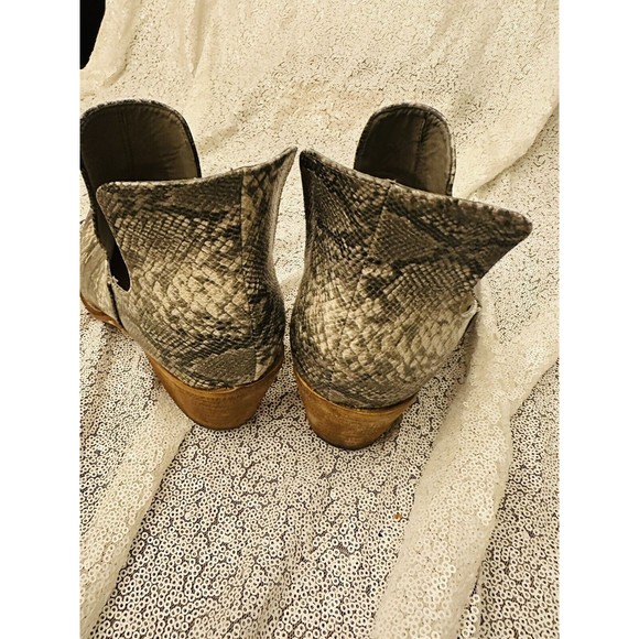 Arider Girl Snakeskin Ankle Boots Women’s Sz 10 Sz 41 - Picture 2 of 10
